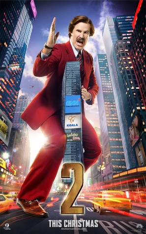 Anchorman 2: The Legend Continues - Movie Poster (thumbnail)