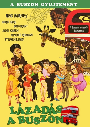Mutiny on the Buses - Hungarian Movie Poster (thumbnail)