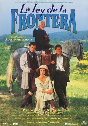 La ley de la frontera - Spanish Movie Poster (thumbnail)