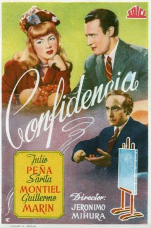 Confidencia - Spanish Movie Poster (thumbnail)