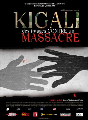 Kigali, des images contre un massacre - French poster (thumbnail)