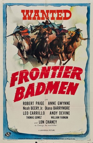 Frontier Badmen - Movie Poster (thumbnail)