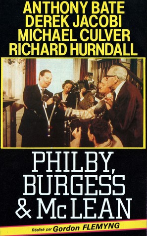 Philby, Burgess and Maclean - French VHS movie cover (thumbnail)