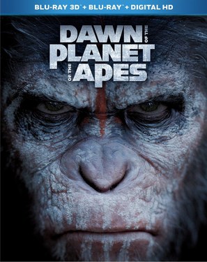 Dawn of the Planet of the Apes - Blu-Ray movie cover (thumbnail)