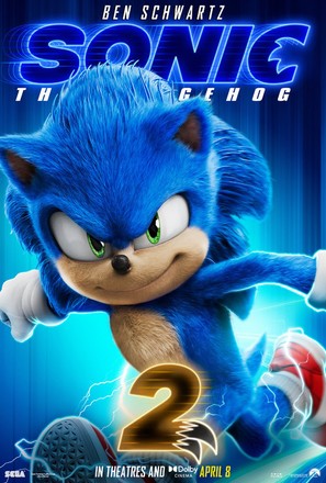 Sonic the Hedgehog 2 - Movie Poster (thumbnail)