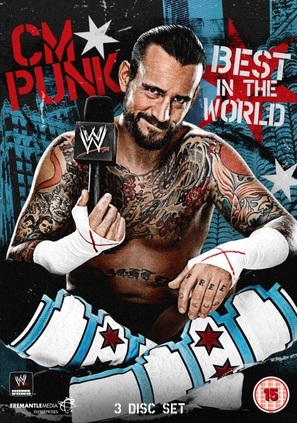 WWE: CM Punk - Best in the World - British DVD movie cover (thumbnail)