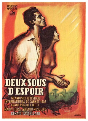 Due soldi di speranza - French Movie Poster (thumbnail)