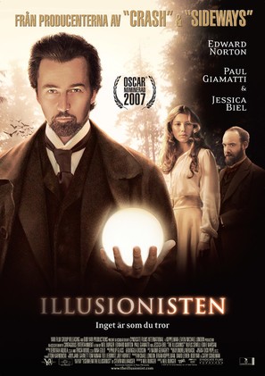 The Illusionist - Swedish Movie Poster (thumbnail)