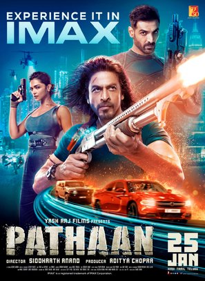 Pathaan - Indian Movie Poster (thumbnail)