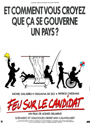 Feu sur le candidat - French Movie Poster (thumbnail)