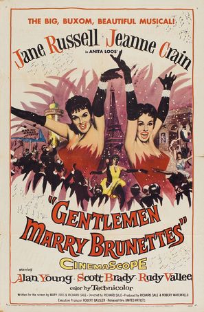 Gentlemen Marry Brunettes - Movie Poster (thumbnail)