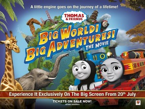Thomas &amp; Friends: Big World! Big Adventures! The Movie - British Movie Poster (thumbnail)