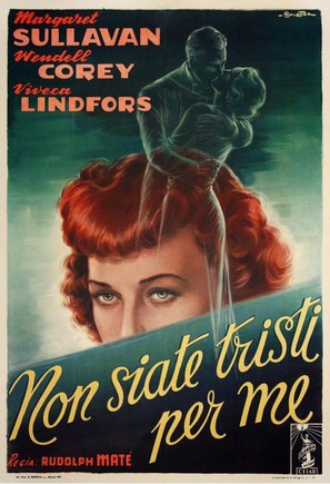 No Sad Songs for Me - Italian Movie Poster (thumbnail)