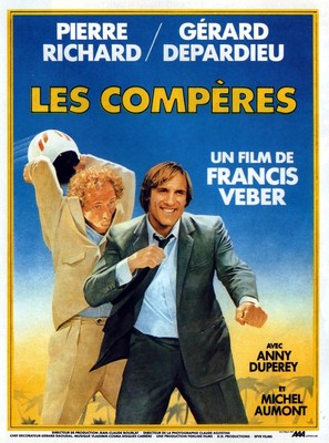 Les comp&egrave;res - French Movie Poster (thumbnail)