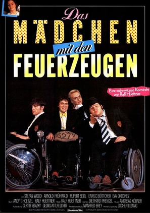 Das M&auml;dchen mit den Feuerzeugen - German Movie Poster (thumbnail)