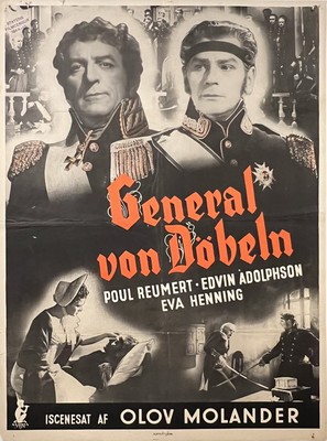 General von D&ouml;beln - Danish Movie Poster (thumbnail)