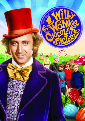 Willy Wonka &amp; the Chocolate Factory - DVD movie cover (thumbnail)