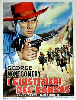 Masterson of Kansas - Italian Movie Poster (thumbnail)