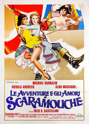 Avventure e gli amori di Scaramouche, Le - Italian Movie Poster (thumbnail)