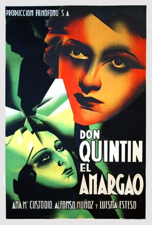 Don Quint&iacute;n el amargao - Spanish Movie Poster (thumbnail)