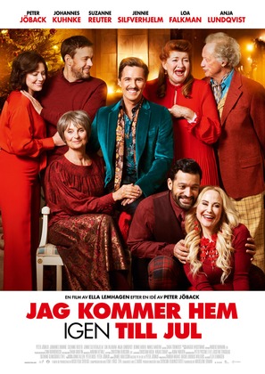 Jag kommer hem igen till jul - Swedish Movie Poster (thumbnail)