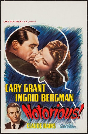 Notorious - Belgian Movie Poster (thumbnail)