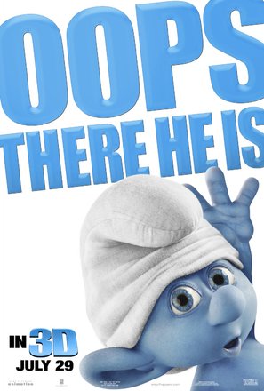 The Smurfs - British Movie Poster (thumbnail)