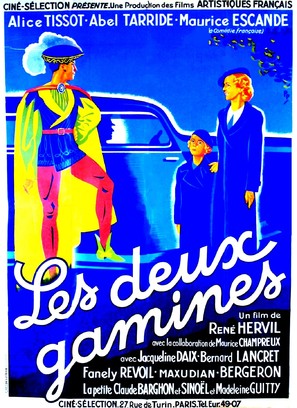 Les deux gamines - French Movie Poster (thumbnail)