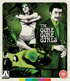 The Gore Gore Girls - British Blu-Ray movie cover (thumbnail)