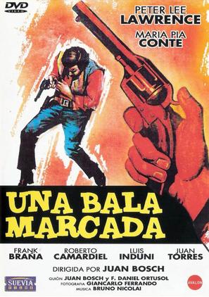 Una bala marcada - Spanish DVD movie cover (thumbnail)