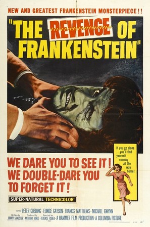 The Revenge of Frankenstein - Movie Poster (thumbnail)
