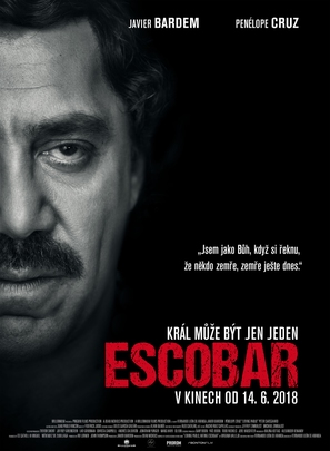 Loving Pablo - Czech Movie Poster (thumbnail)