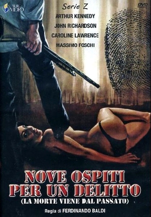 Nove ospiti per un delitto - Italian DVD movie cover (thumbnail)