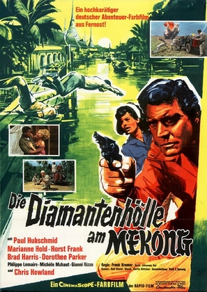 Die Diamantenh&ouml;lle am Mekong - German Movie Poster (thumbnail)