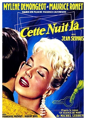 Cette nuit-l&agrave; - French Movie Poster (thumbnail)