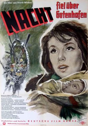 Nacht fiel &uuml;ber Gotenhafen - German Movie Poster (thumbnail)