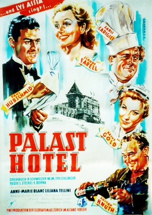 Palace Hotel - German Movie Poster (thumbnail)