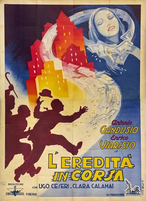 L&#039;eredit&agrave; in Corsa - Italian Movie Poster (thumbnail)