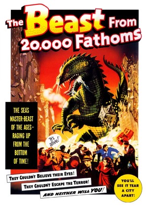 The Beast from 20,000 Fathoms - DVD movie cover (thumbnail)