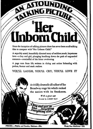 Her Unborn Child - Movie Poster (thumbnail)