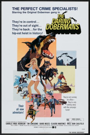 The Daring Dobermans - Movie Poster (thumbnail)
