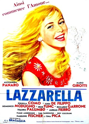 Lazzarella - French Movie Poster (thumbnail)