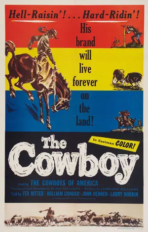 The Cowboy Poster