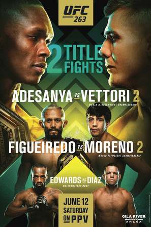 UFC 263: Adesanya vs. Vettori 2 - Movie Poster (thumbnail)