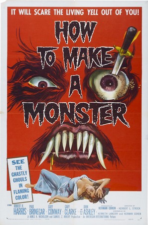 How to Make a Monster - Movie Poster (thumbnail)