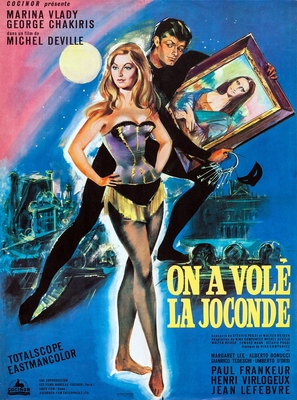 Ladro della Gioconda, Il - French Movie Poster (thumbnail)