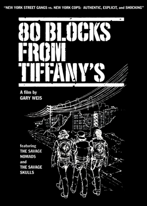 80 Blocks from Tiffany&#039;s - British DVD movie cover (thumbnail)