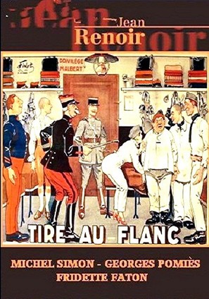 Tire au flanc - French Movie Poster (thumbnail)