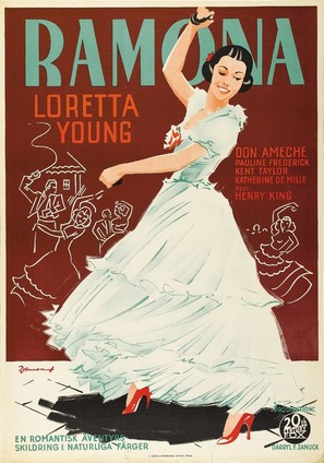 Ramona - Swedish Movie Poster (thumbnail)
