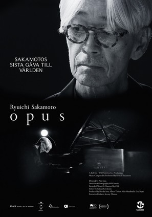 Ryuichi Sakamoto | Opus - Swedish Movie Poster (thumbnail)